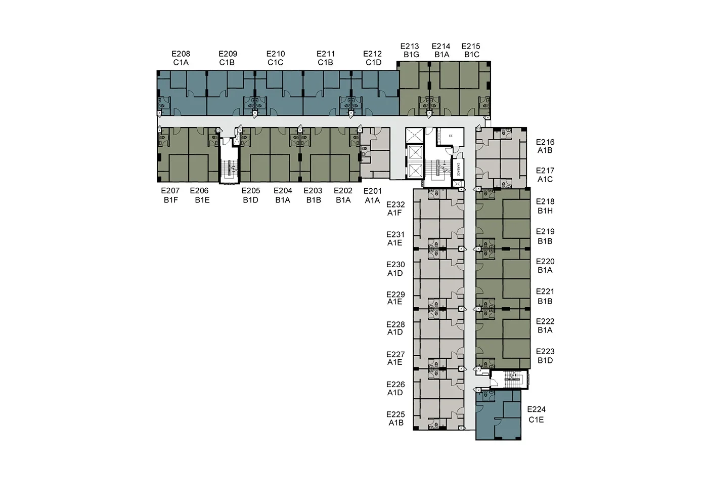 SENA Eco Town Rangsit Station · E 2nd栋 - 8层