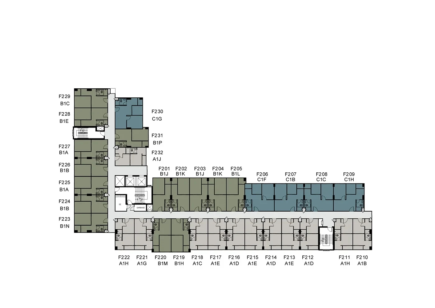 SENA Eco Town Rangsit Station · F 2nd栋 - 8层