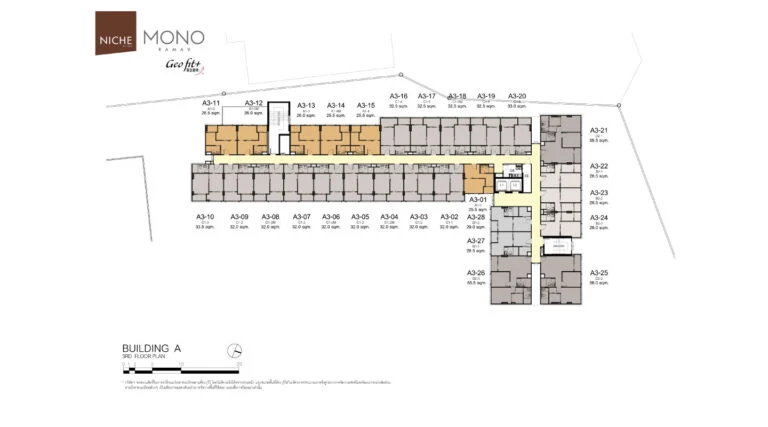 Niche MONO Rama 9 · 3樓 (A棟)