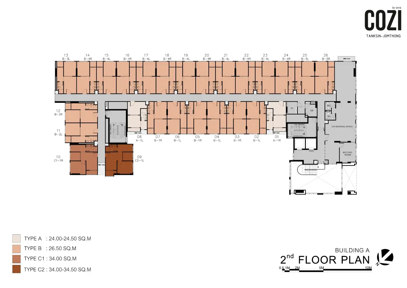 Cozi Taksin - Jomthong · 2 rd Floorplan