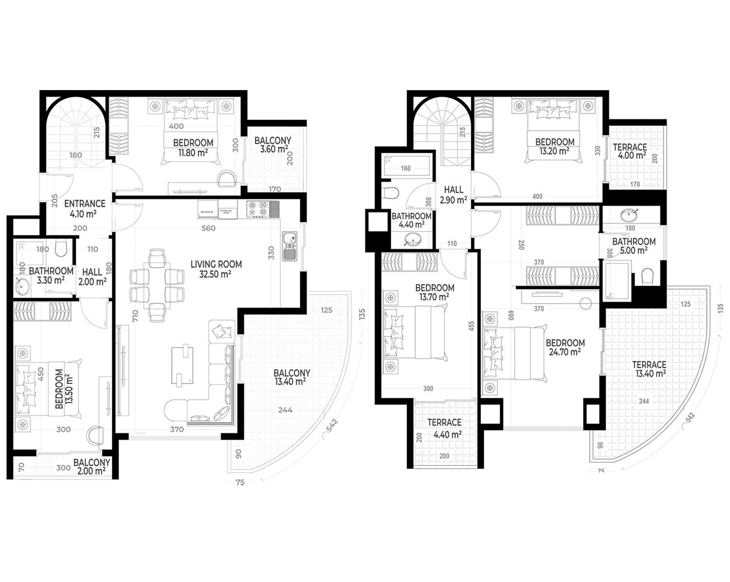 Yekta Sunrise Residence · 格局 15 · 5+1 · 200.20 平方米
