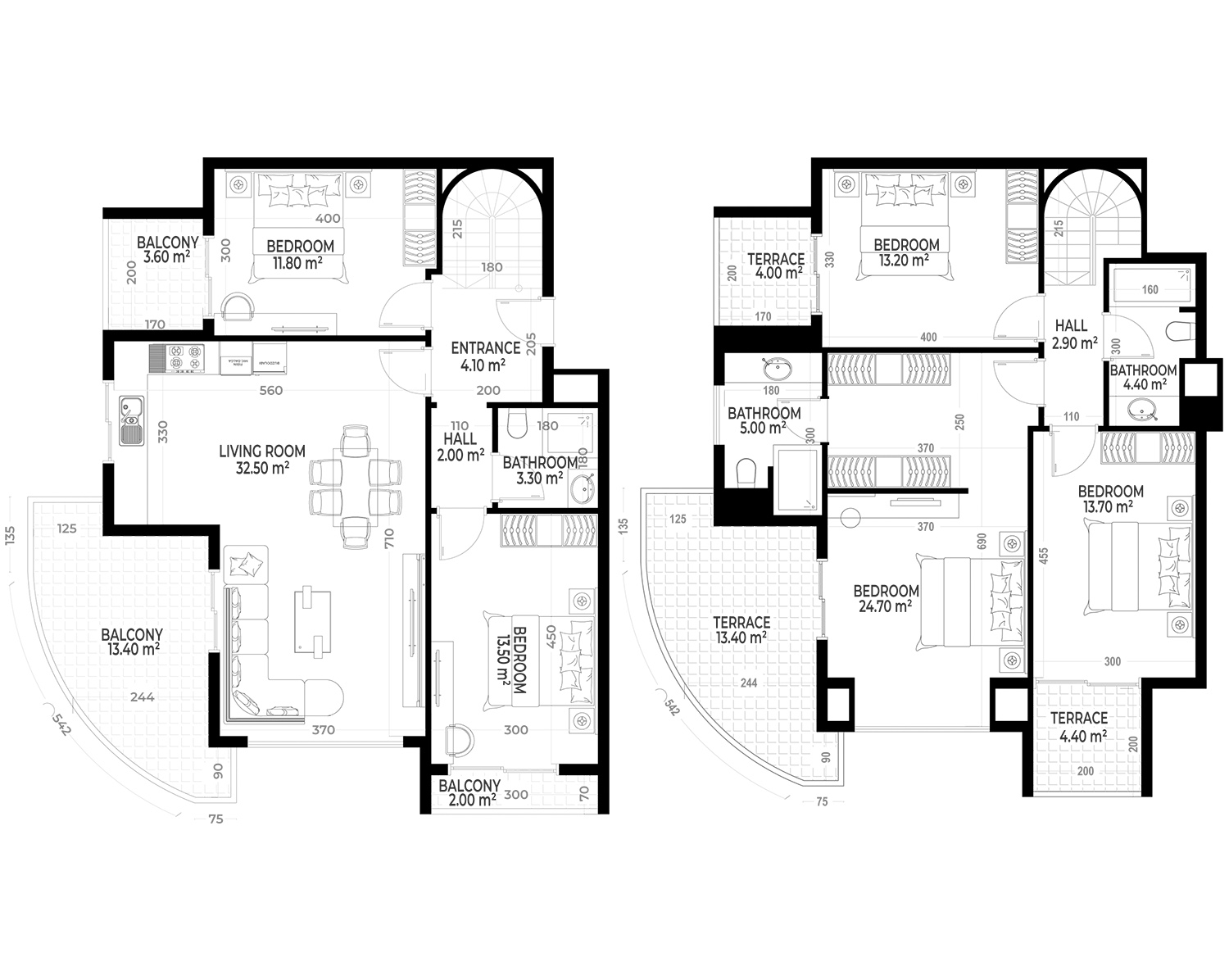 Yekta Sunrise Residence · 格局 16 · 5+1 · 200.20 平方米